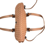 bottega veneta intrecciato two-way shoulder bag top