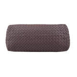 bottega veneta lilac intrecciato leather double chain tote bottom