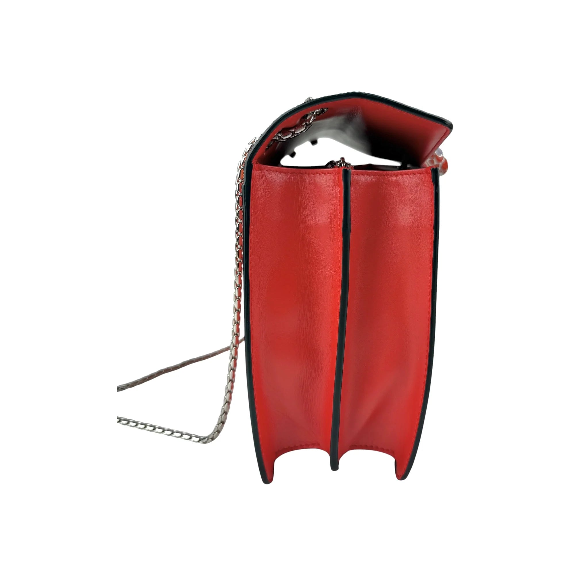 Bvlgari Serpenti Forever Shoulder Bag Leather and Stingray Medium