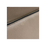 Celine Dark Grey Smooth Calfskin Leather Edge Shoulder Bag