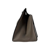 Celine Dark Grey Smooth Calfskin Leather Edge Shoulder Bag