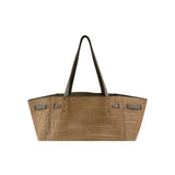 Celine Embossed Small Cabas Phantom Tote