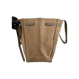 Celine Embossed Small Cabas Phantom Tote