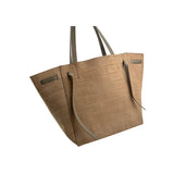 Celine Embossed Small Cabas Phantom Tote