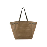 Celine Embossed Small Cabas Phantom Tote