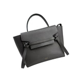 Celine Grey  Grained Calfskin Leather Micro Belt Bag