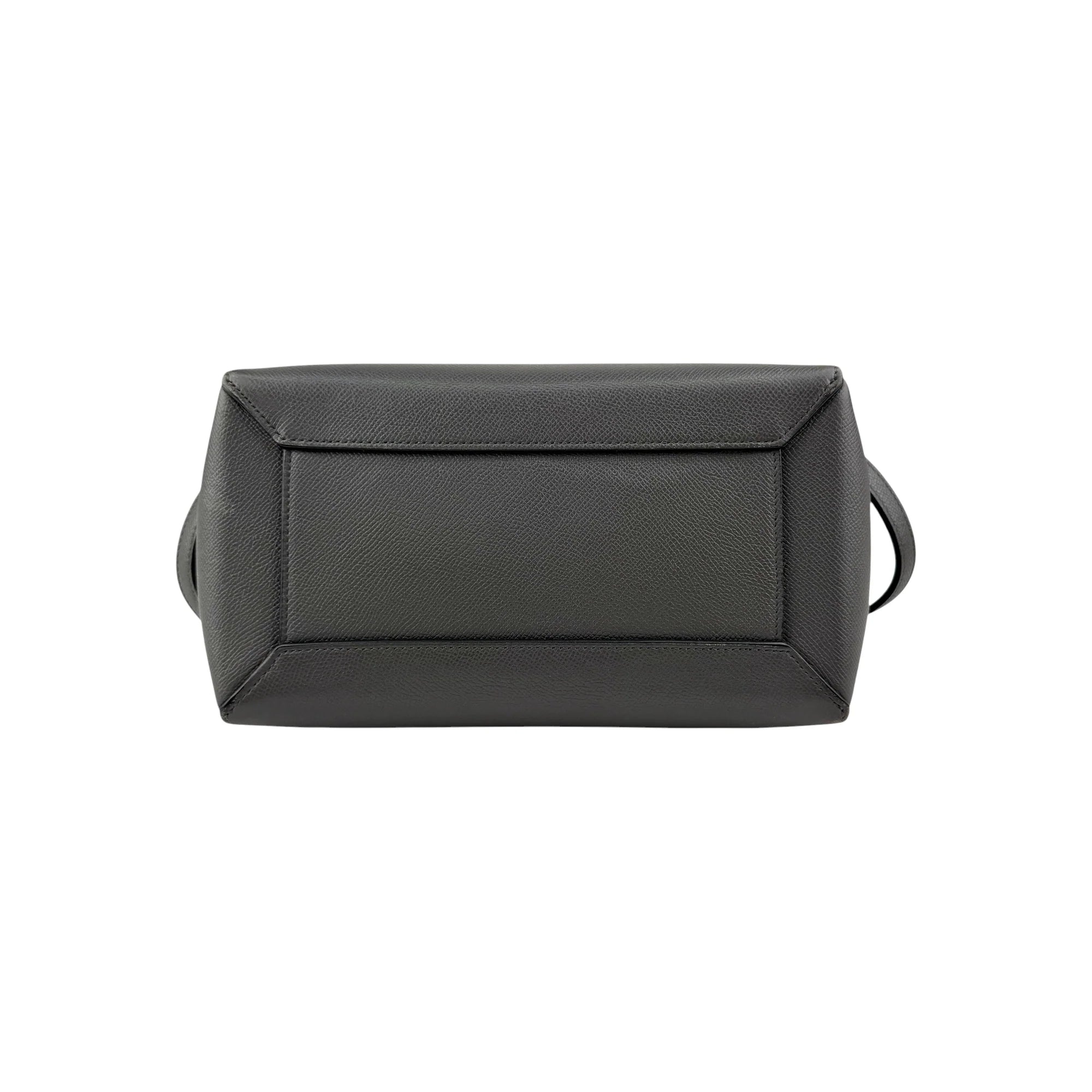 Celine Grey  Grained Calfskin Leather Micro Belt Bag