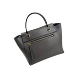 Celine Grey  Grained Calfskin Leather Micro Belt Bag