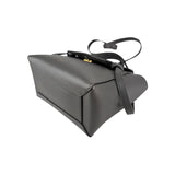 Celine Grey  Grained Calfskin Leather Micro Belt Bag