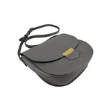 Celine Grey Grained Calfskin Leather Trotteur Bag