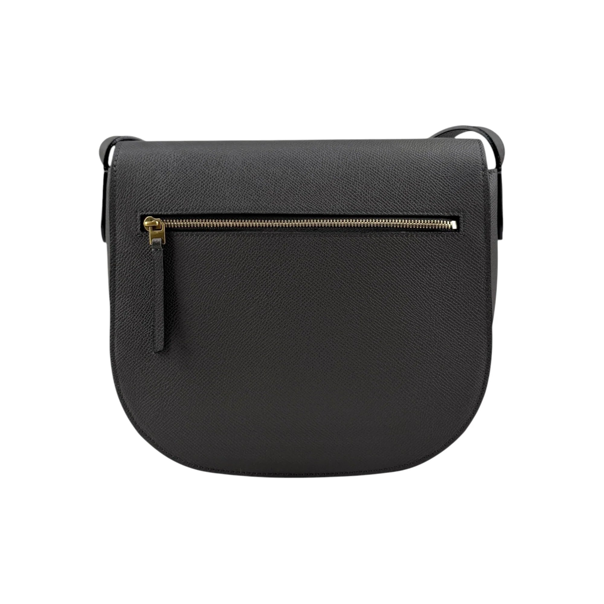Celine Grey Grained Calfskin Leather Trotteur Bag