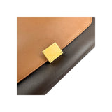 Celine Tri-Color Leather Medium Trapeze Bag