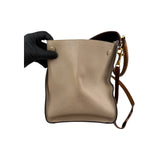 Celine Tri-Color Leather Medium Trapeze Bag