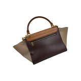 Celine Tri-Color Leather Medium Trapeze Bag