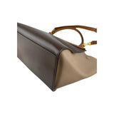 Celine Tri-Color Leather Medium Trapeze Bag