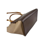 Celine Tri-Color Leather Medium Trapeze Bag