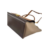 Celine Tri-Color Leather Medium Trapeze Bag