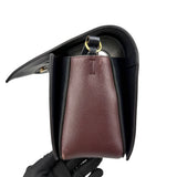 celine frame leather crossbody bag left