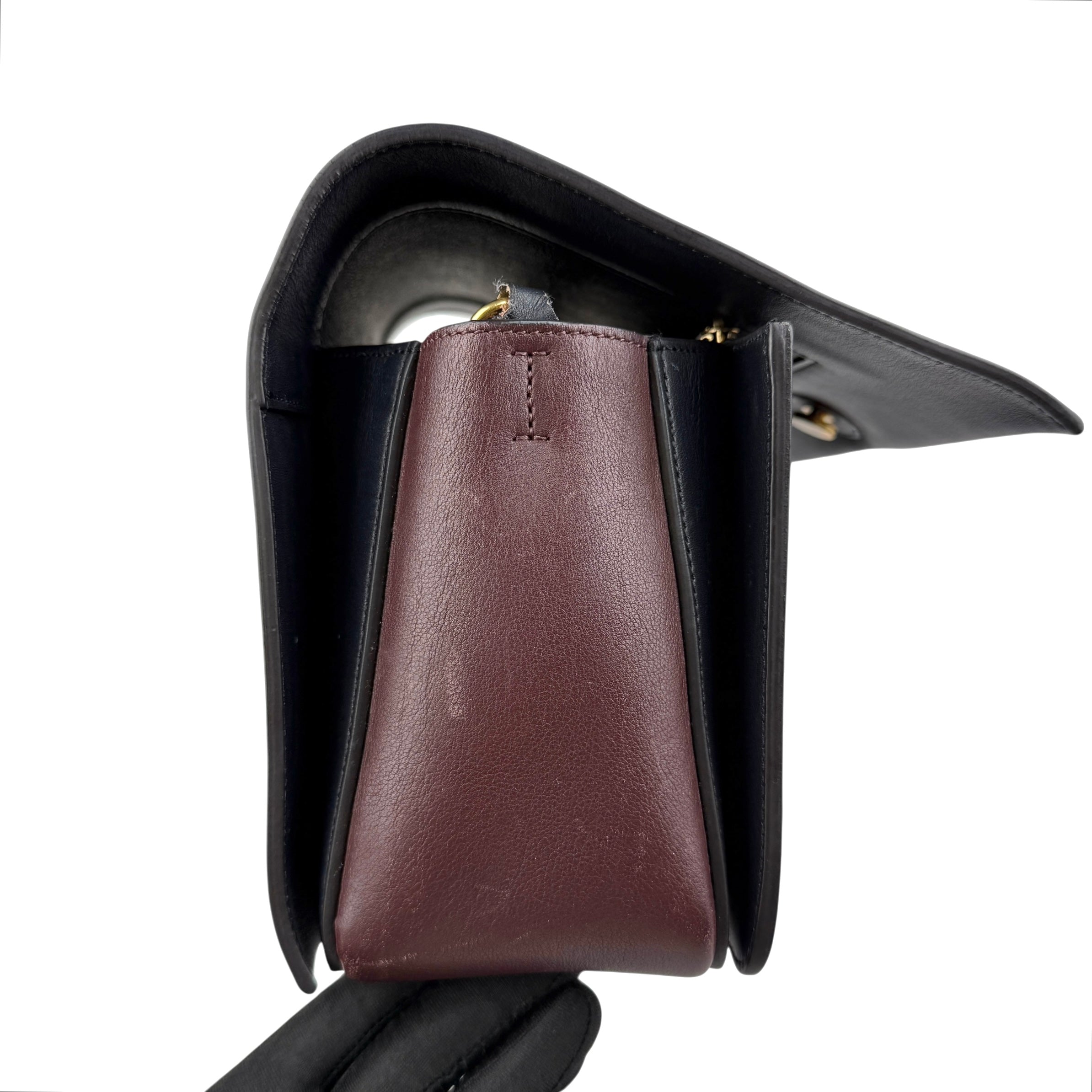 celine frame leather crossbody bag right