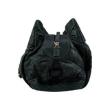 Chanel Chic Quilt Velvet Leather Bowling Bag