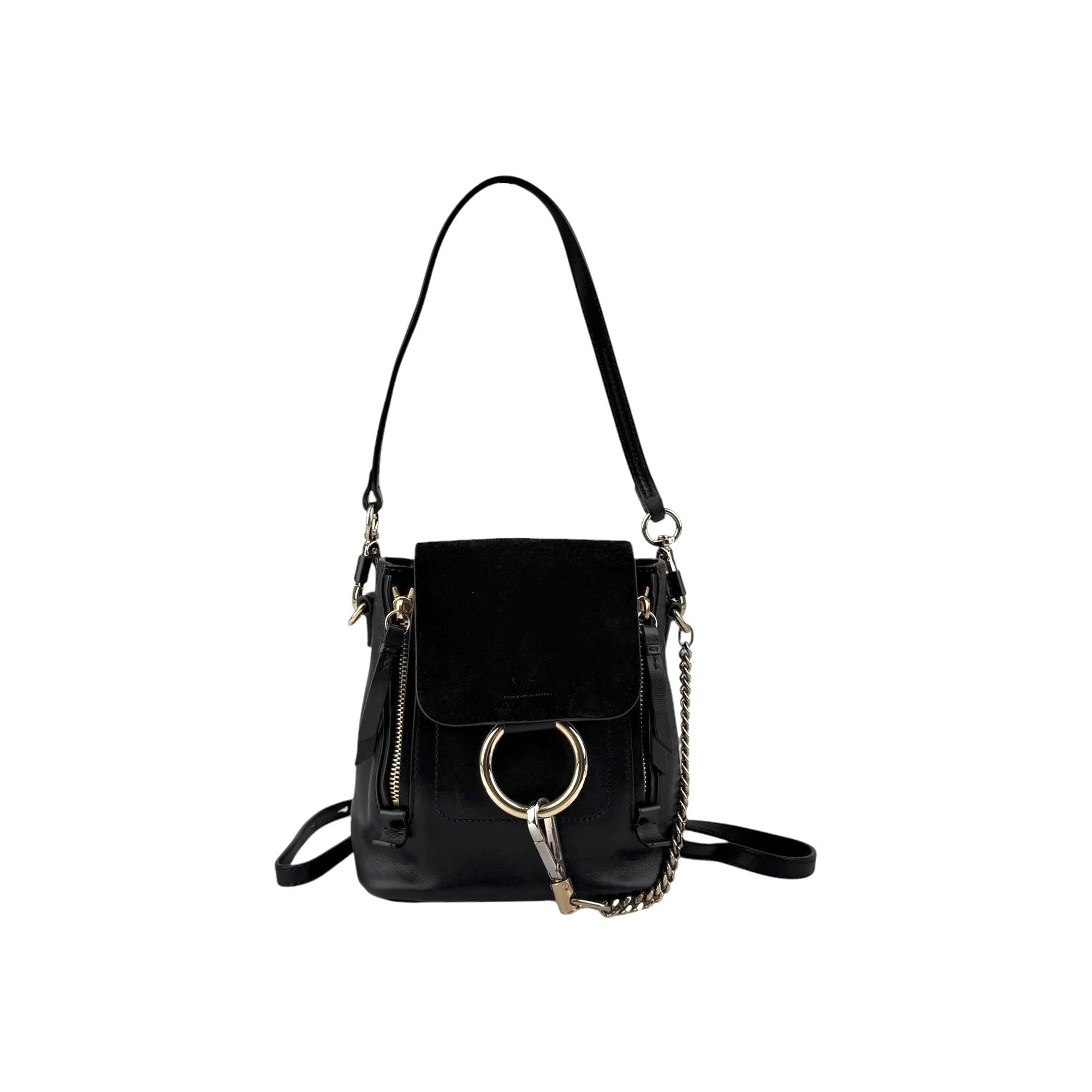 Chloe Black Faye Backpack