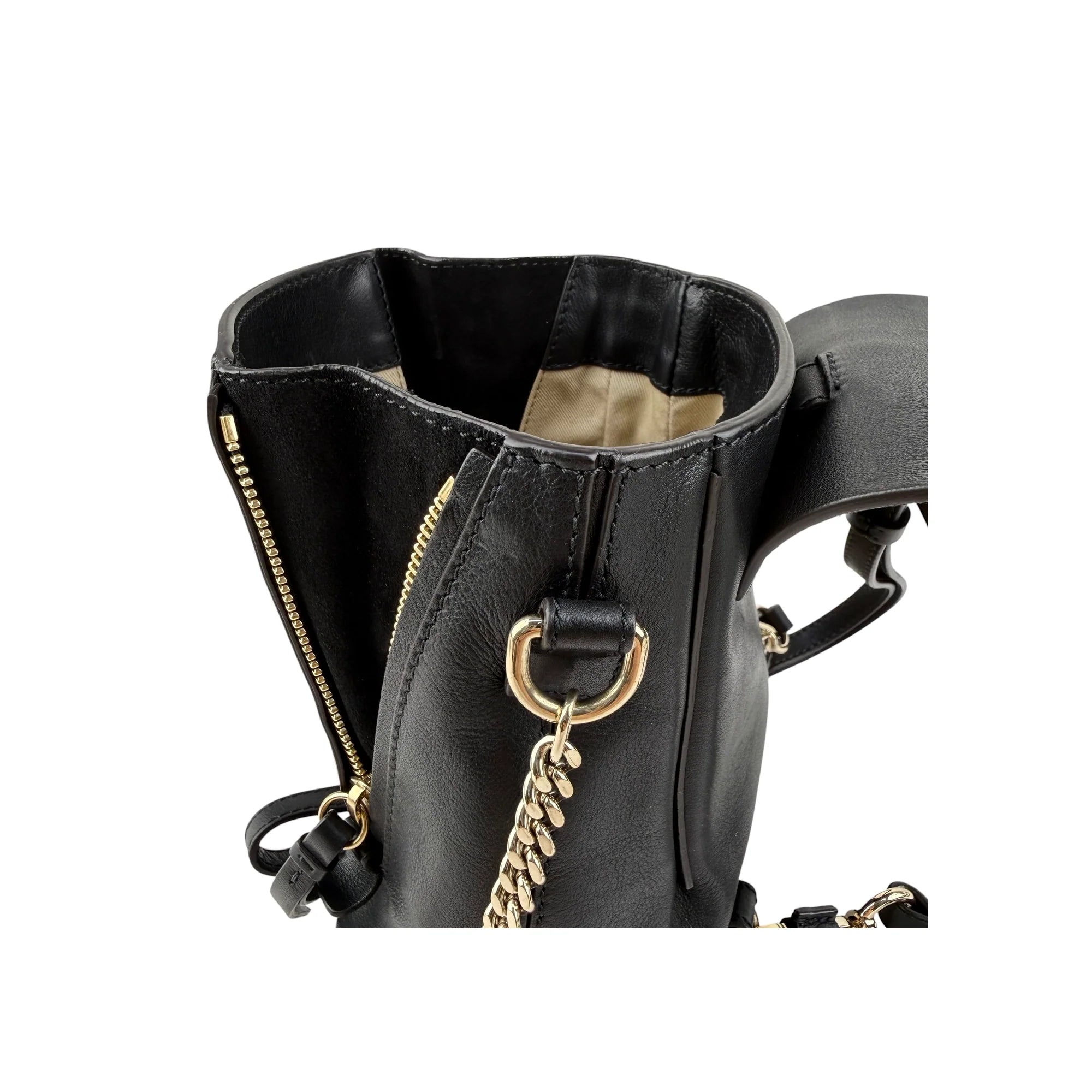 Chloe Black Faye Backpack
