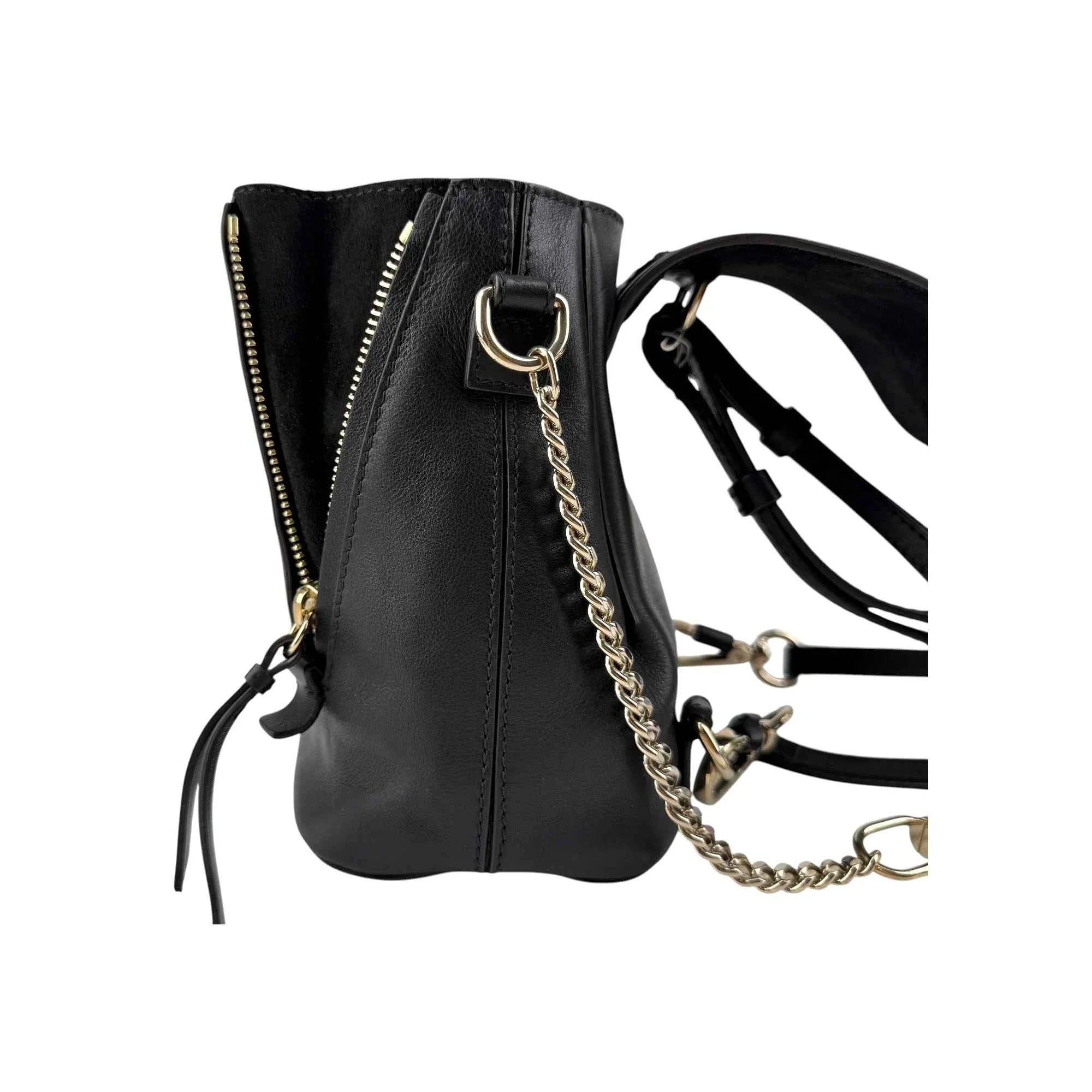 Chloe Black Faye Backpack
