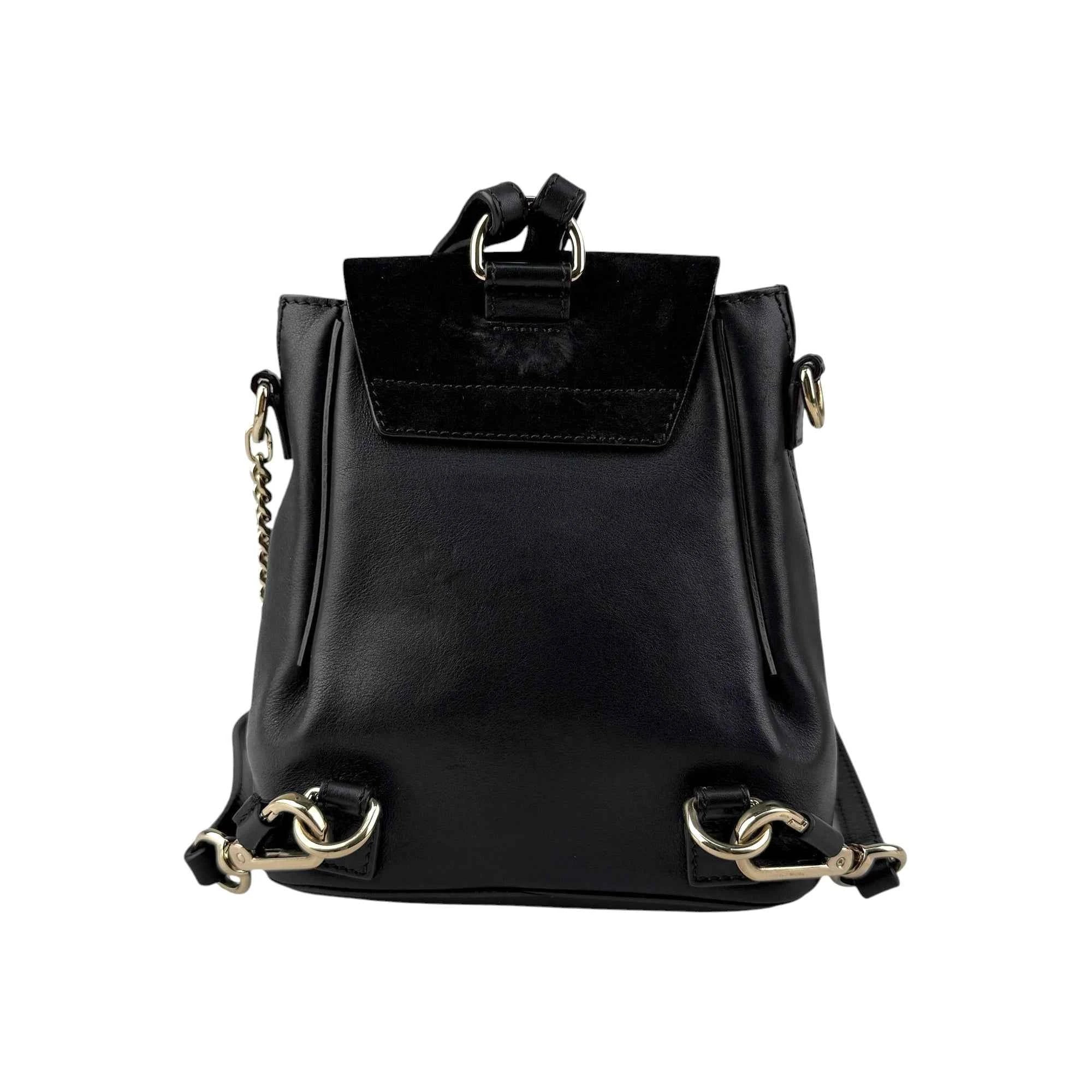 Chloe Black Faye Backpack