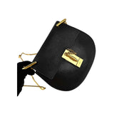 Chloe Black Pebbled Leather Drew Bag