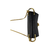 Chloe Black Pebbled Leather Drew Bag