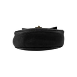 Chloe Black Pebbled Leather Drew Bag