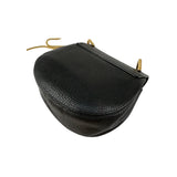 Chloe Black Pebbled Leather Drew Bag