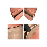 Chloe  Calfskin Nile Bracelet Minaudiere Bag Washed Pink
