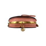 Chloe  Calfskin Nile Bracelet Minaudiere Bag Washed Pink