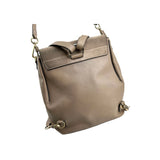 Chloé Grey Leather Faye Backpack Medium
