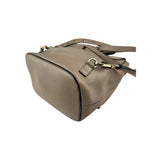 Chloé Grey Leather Faye Backpack Medium