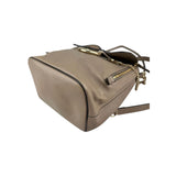 Chloé Grey Leather Faye Backpack Medium
