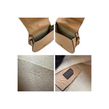 Chloe Motty Camel Leather/Suede Small Nile Bracelet Bag