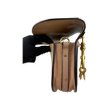 Chloe Motty Camel Leather/Suede Small Nile Bracelet Bag