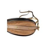 Chloe Motty Camel Leather/Suede Small Nile Bracelet Bag