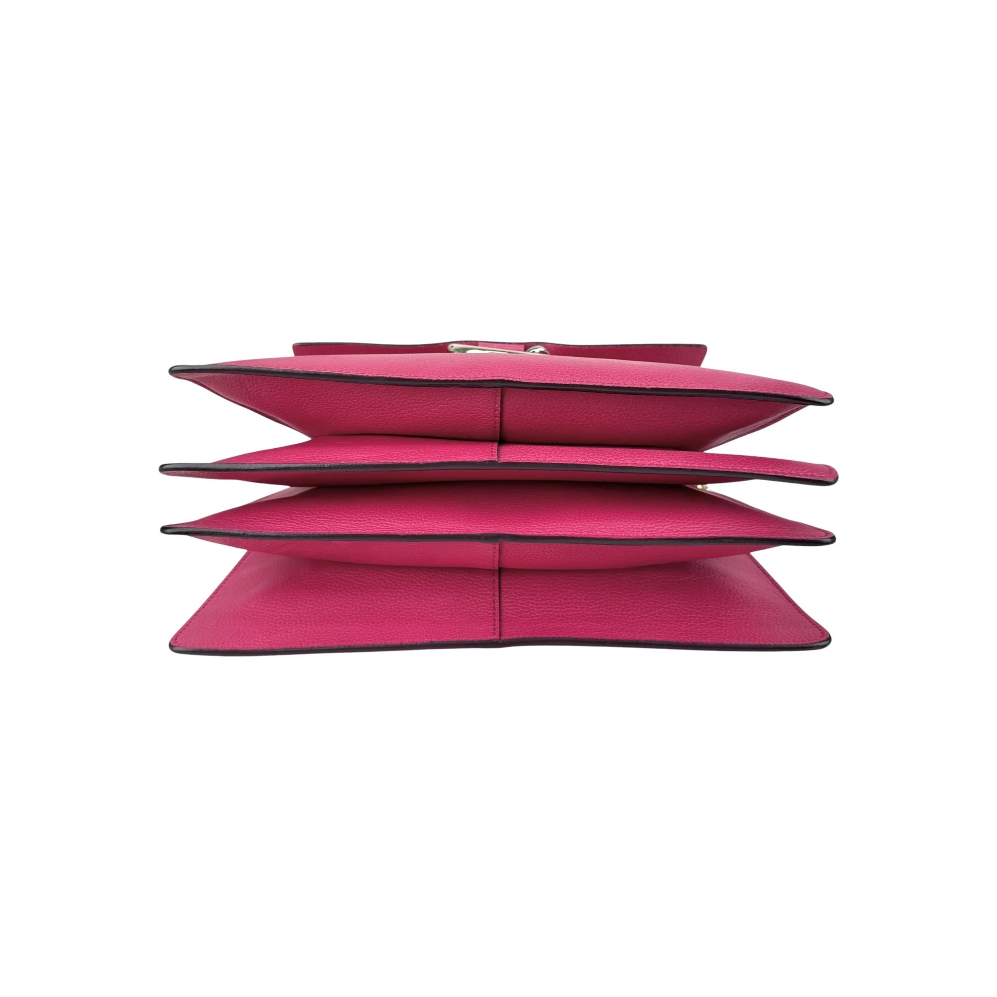 Chloé Pink Leather Faye Shoulder Bag