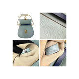 Chloe Two Tone Leather Large Drew Shoulder Bag