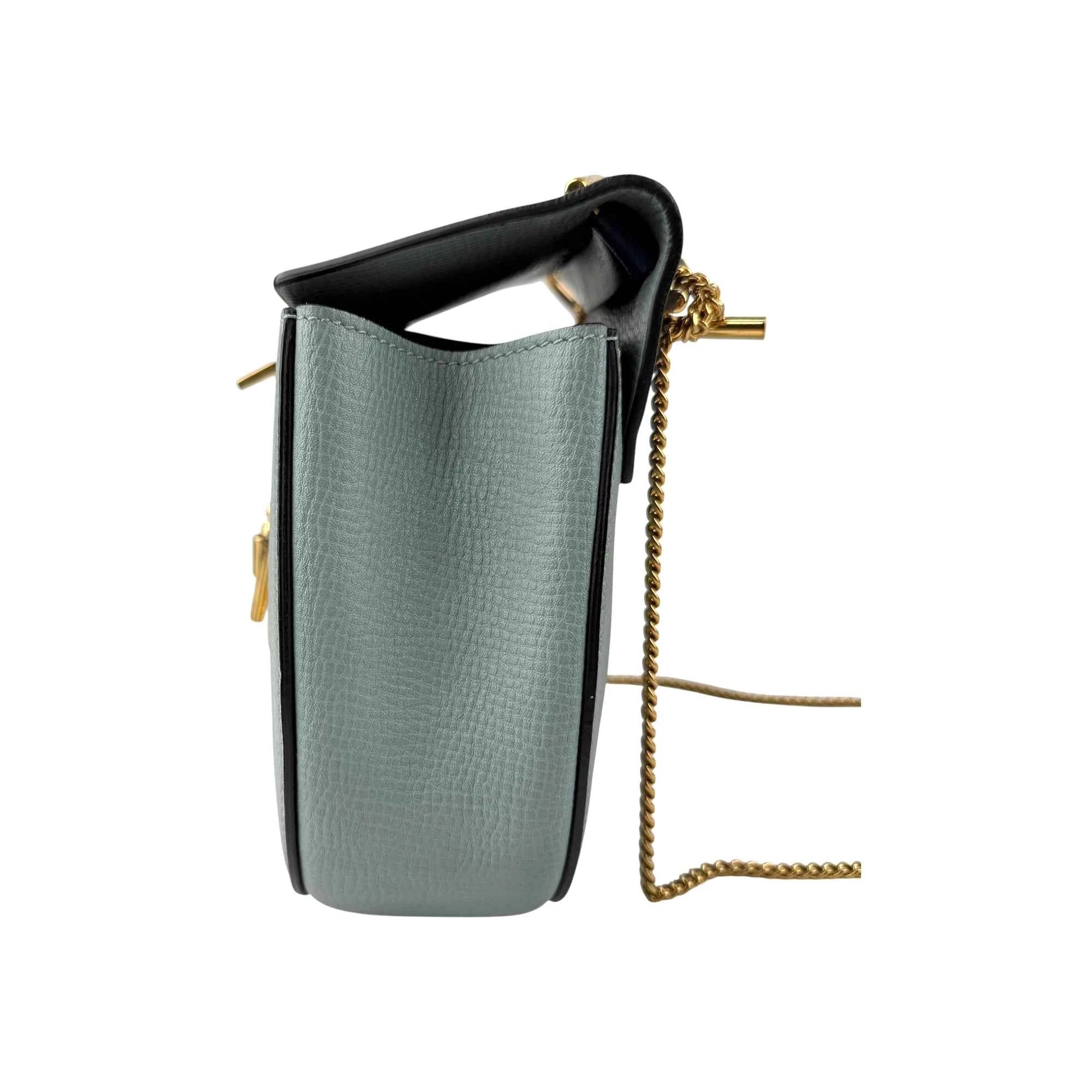 Chloe Two Tone Leather Large Drew Shoulder Bag