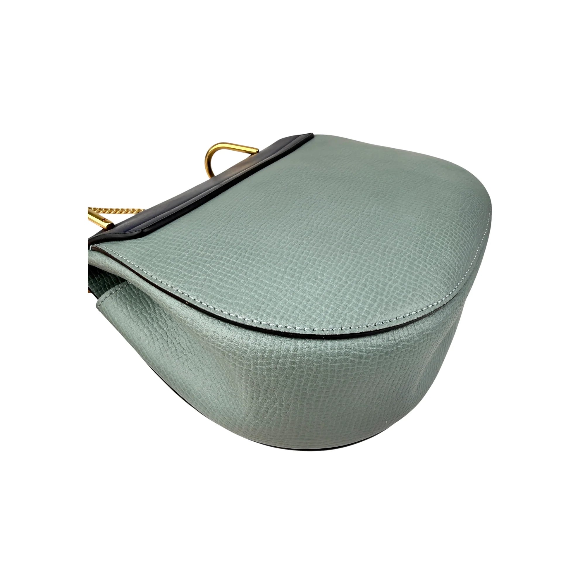 Chloe Two Tone Leather Large Drew Shoulder Bag