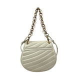 chloe drew bijou quilted shoulder bag back