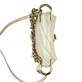 chloe drew bijou quilted shoulder bag top