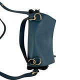 chloe leather faye shoulder bag blue top