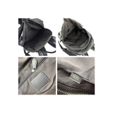 Coach Men's Black West Backpack With Varsity Stripe