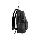 Coach Men's Black West Backpack With Varsity Stripe