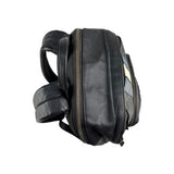 Coach Men's Black West Backpack With Varsity Stripe